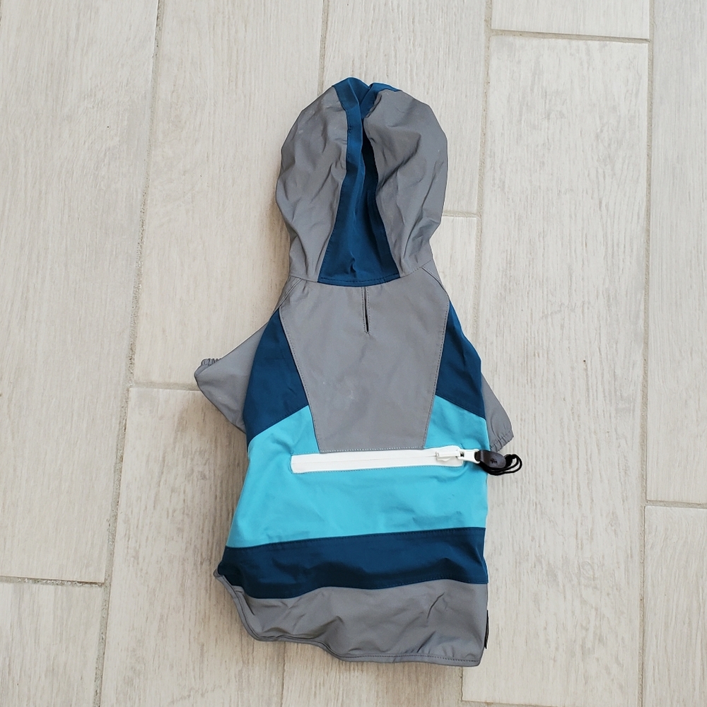 Reddy Stylish Gray and Blue Dog Jacket